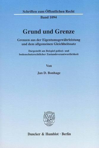 Grund und Grenze. (Ebook - pdf) 
