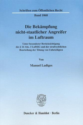 Die Bekämpfung nicht-staatlicher Angreifer im Luftraum. (Ebook - pdf) 