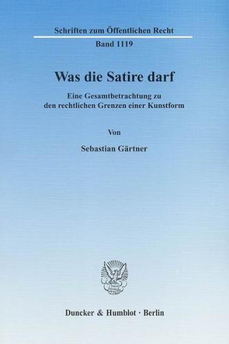 Was die Satire darf. (Ebook - pdf) 