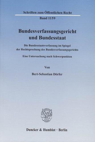 Bundesverfassungsgericht und Bundesstaat. (Ebook - pdf) 