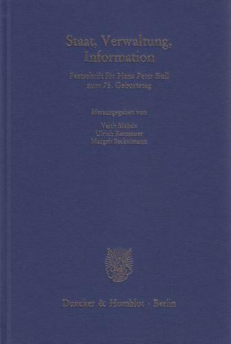 Staat, Verwaltung, Information. (Ebook - pdf) 