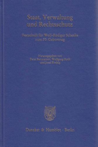 Staat, Verwaltung und Rechtsschutz. (Ebook - pdf) 