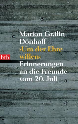 >Um der Ehre willen< 