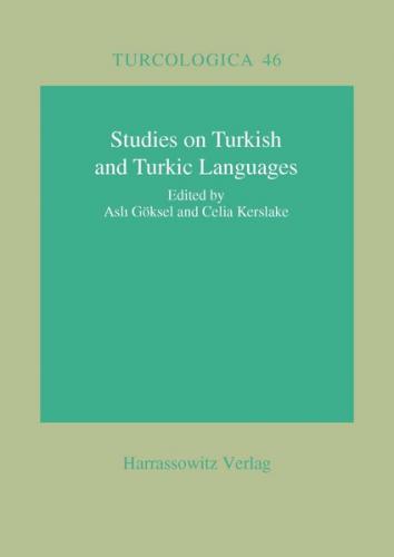 Studies on Turkish and Turkic Languages 