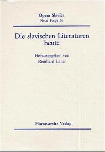 Die slavischen Literaturen heute 