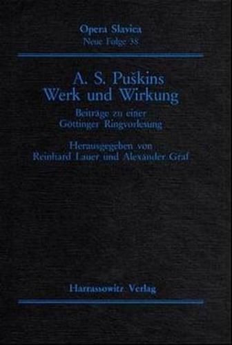 A.S. Puskins Werk und Wirkung 