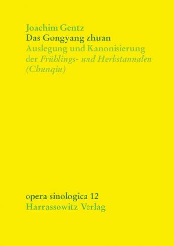 Das Gongyang zhuan 