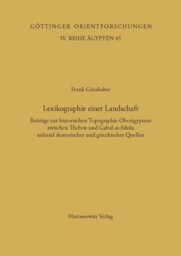 Lexikographie einer Landschaft 