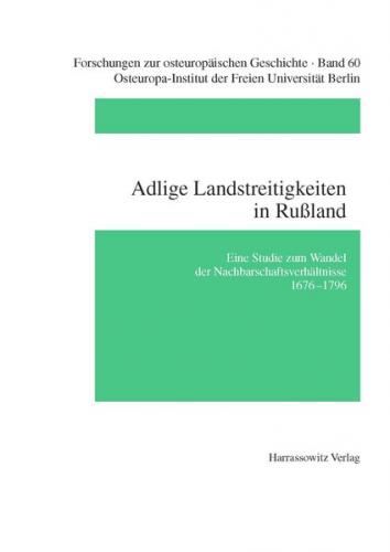 Adlige Landstreitigkeiten in Russland 