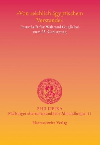"Von reichlich ägyptischem Verstande" 