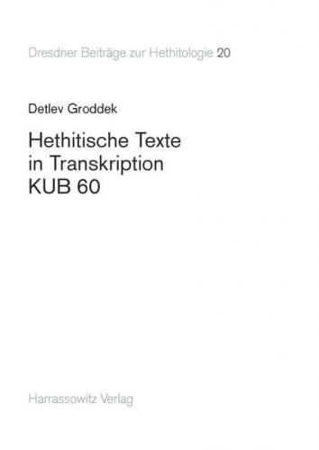 Hethitische Texte in Transkription KUB 60 