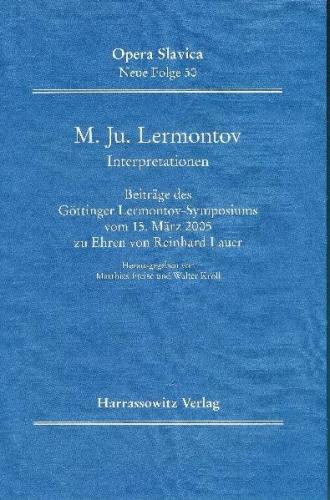 M. Ju. Lermontov (1814-1841). Interpretationen 