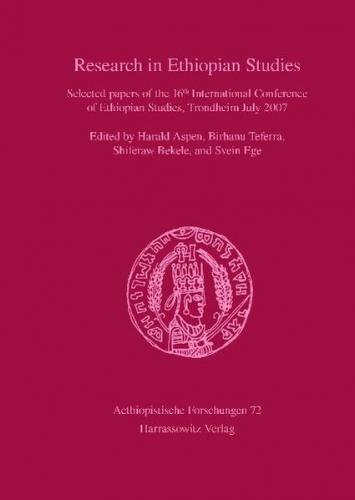 Research in Ethiopian Studies 