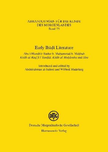 Early Ibadi Literature 