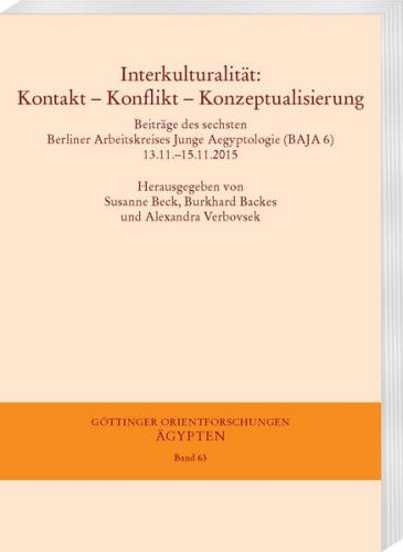 Interkulturalität: Kontakt – Konflikt – Konzeptualisierung 
