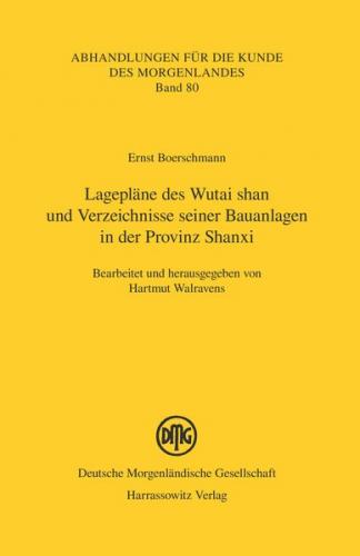Lagepläne des Wutai shan und Verzeichnisse seiner Bauanlagen in der Provinz Shanxi (Ebook - pdf) 