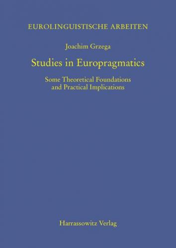Studies in Europragmatics (Ebook - pdf) 