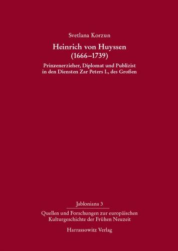 Heinrich von Huyssen (1666-1739) (Ebook - pdf) 