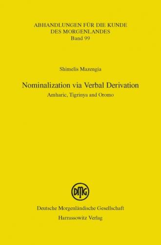Nominalization via Verbal Derivation (Ebook - pdf) 
