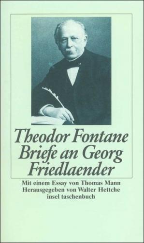 Briefe an Georg Friedlaender 