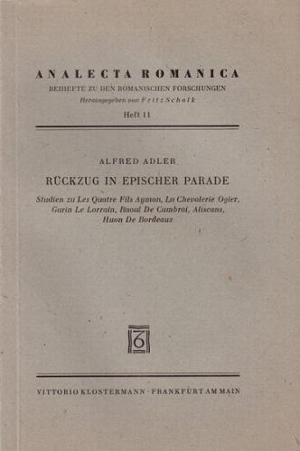 Rückzug in epischer Parade 
