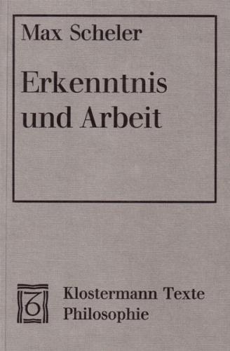 Erkenntnis und Arbeit 