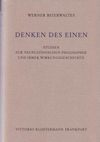 Denken des Einen 