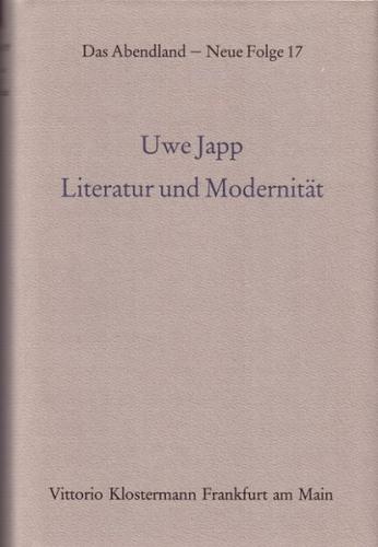 Literatur und Modernität 