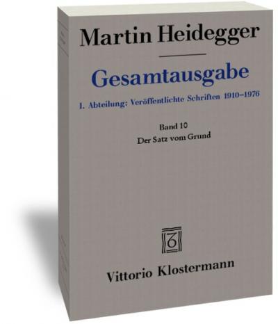 Der Satz vom Grund (1955-1956) 