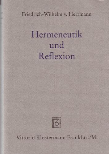 Hermeneutik und Reflexion 