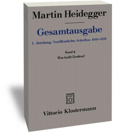 Was heisst Denken? (1951-1952) 