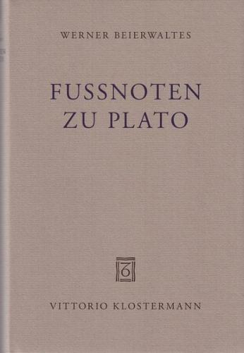 Fußnoten zu Plato 