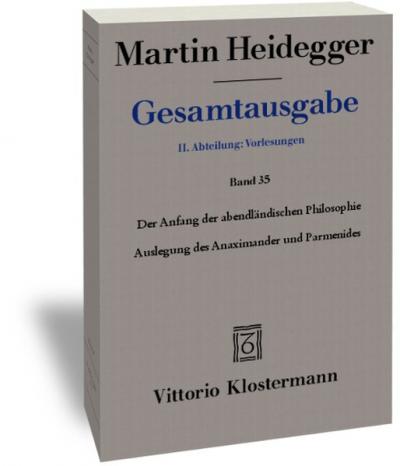 Der Anfang der abendländischen Philosophie 