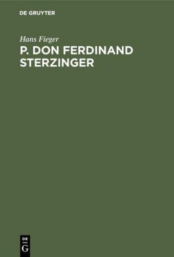 P. Don Ferdinand Sterzinger (Ebook - pdf) 