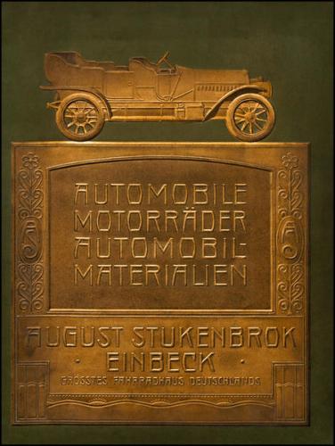 Stukenbrok - Automobile, Motorräder, Automobil-Materialien [um 1910] 