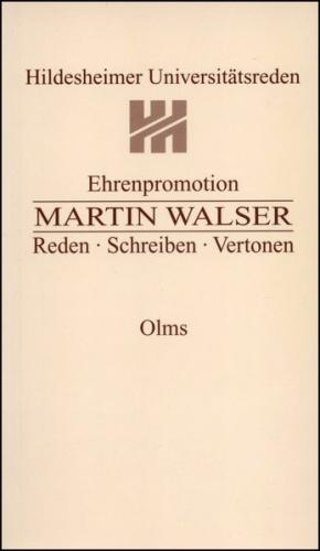 Ehrenpromotion Martin Walser 