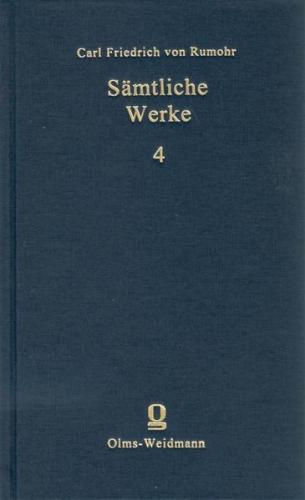 Sämtliche Werke / Italienische Forschungen, Dritter Theil 