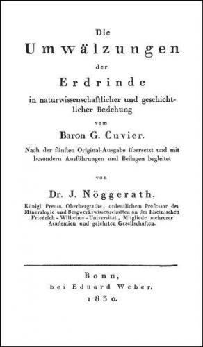 Die Umwälzungen der Erdrinde in naturwissenschaftlicher und geschichtlicher Beziehung. 