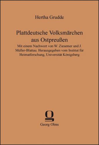 Plattdeutsche Volksmärchen aus Ostpreußen 