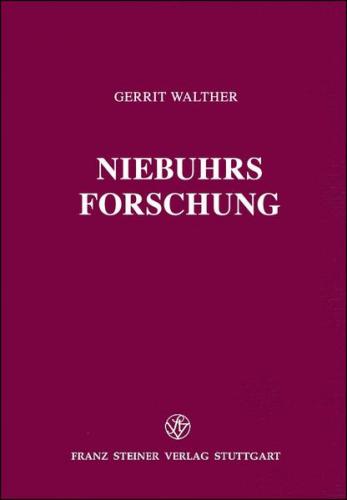 Niebuhrs Forschung 