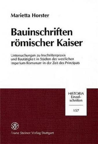 Bauinschriften römischer Kaiser 
