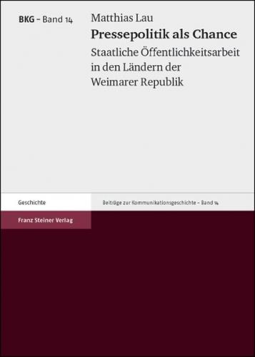 Pressepolitik als Chance 