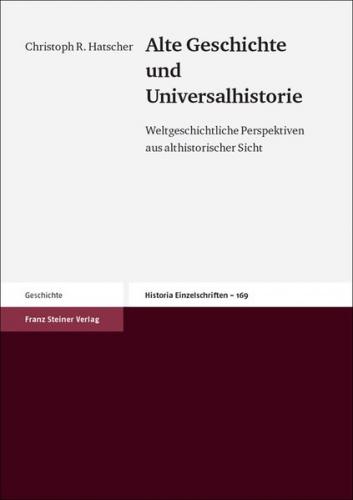 Alte Geschichte und Universalhistorie 