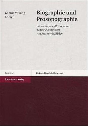 Biographie und Prosopographie 