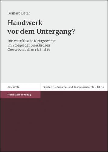 Handwerk vor dem Untergang? 
