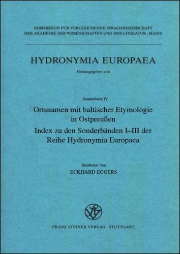 Ortsnamen mit baltischer Etymologie in Ostpreußen 