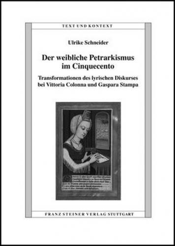 Der weibliche Petrarkismus im Cinquecento 