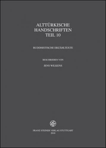 Alttürkische Handschriften 