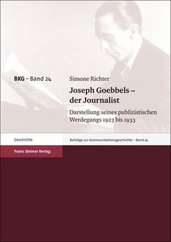Joseph Goebbels – der Journalist 