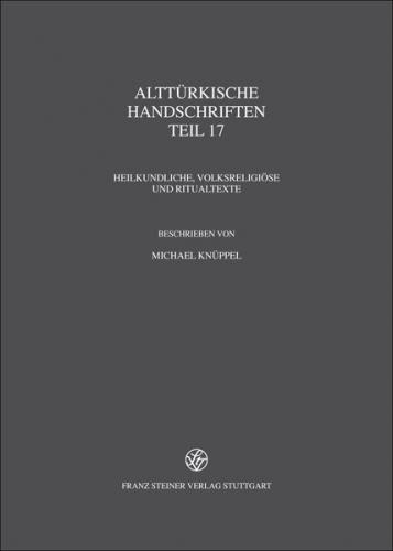 Alttürkische Handschriften 